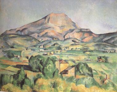 Paul Cezanne Mont Sainte-Victoire (nn03) Norge oil painting art